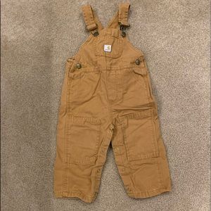 NWOT Carhartt Baby Bib Overalls.  Size 12M